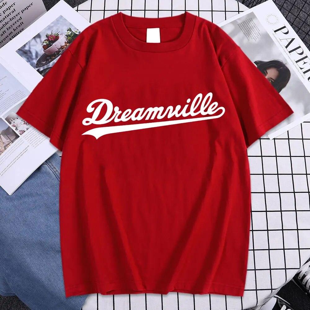 Rappare J Cole Dreamville Samma Grafik T-shirt Kortärmad Herr Bomulls T-shirt Streetwear Unisex Dam Hip Hop Oversized T-shirts