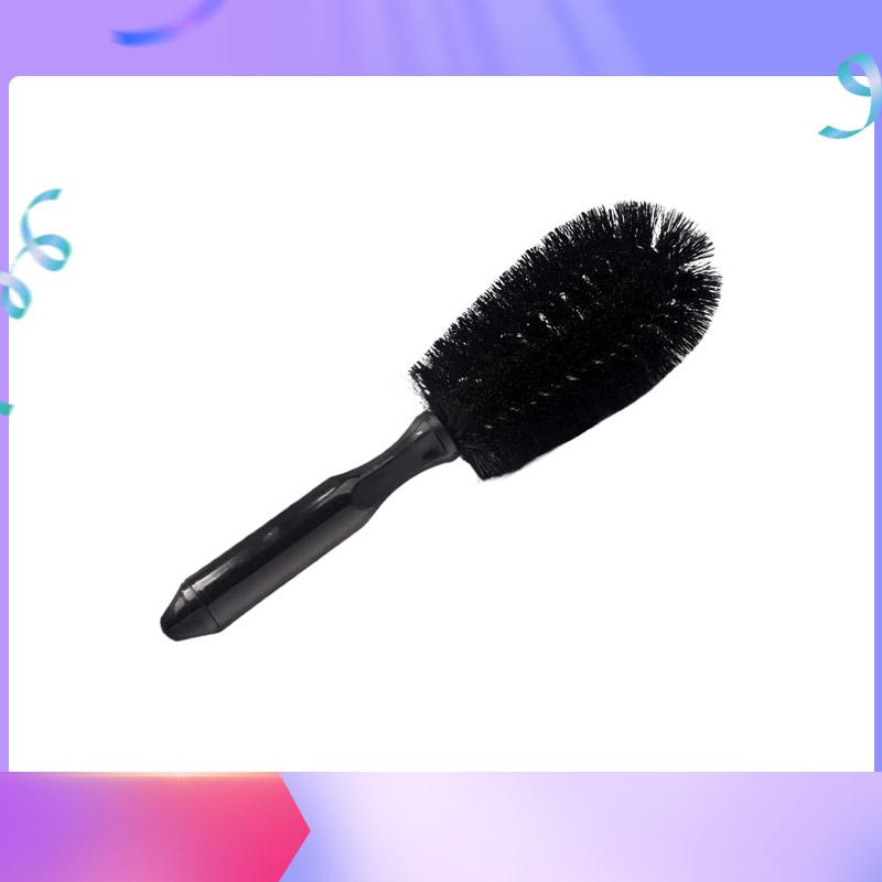Wheel Cleaner Brush Car Wash Brush for Wheels Automotive Ergonomic Detailing Cleaning Exterior Wash Tool for RVs Motorcycles