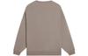 Li Ning Sweatshirts Unisex Pottery Clay Brown Crew Neck Moderate Regular AWDSC99-5