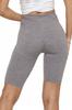 Peach Touch Fit Cycling Leggings High Waist MORAJ Sports Tights S/M Graphite Melange