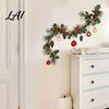 Washable Surface Stickers Christmas Wall Stickers Self-Adhesive Decals for Home Holiday Party Easy Apply Covers Decor Waterproof PVC Art Decor