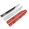 AABIP1 1Pair 3D Metal Epoxy TDI Logo Badge Car Sticker Auto Accessories Fender Emblem Decal For Volkswagen Polo Golf 6 Passat B6 T5 TSI