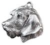 Dachshund II - Necklace with dog, silver-plated pendant for dog fan, unique jewelry by Art-Dog brand