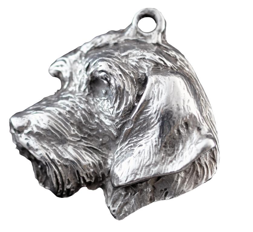 Dachshund II - Necklace with dog, silver-plated pendant for dog fan, unique jewelry by Art-Dog brand