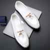 Fashion 2025 Leather Men Casual Shoes Luxury Brand Comfortable Men Dress Shoes High Quality Non-Slip Loafers Versatile Men Boat Shoes