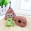 Creative Poop Shaped Pet Poop Waste Bag Dispenser Portable Pet Bin Bag Holder with Clip Pet Dog Leash Outdoor Walking and Travel