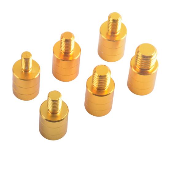 Fiske Landingsnett Hodekobling 6/8/10/12MM Skrue Hurtigutløser Dypnett Stangadapter Metallkonverteringsbeslag Fisketilbehør