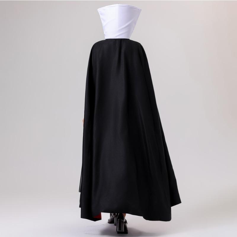 New Halloween Fairy Tales Snow Queen Costume Masquerade Cosplay Suit