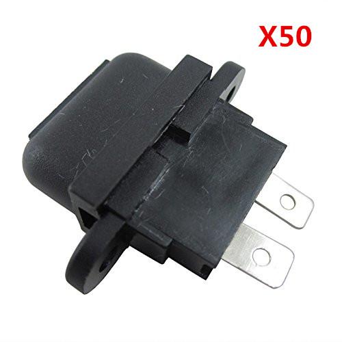 50Pcs Amp Auto Blade Standard Fuse Holder Box For Car Boat Truck With Cover 30A