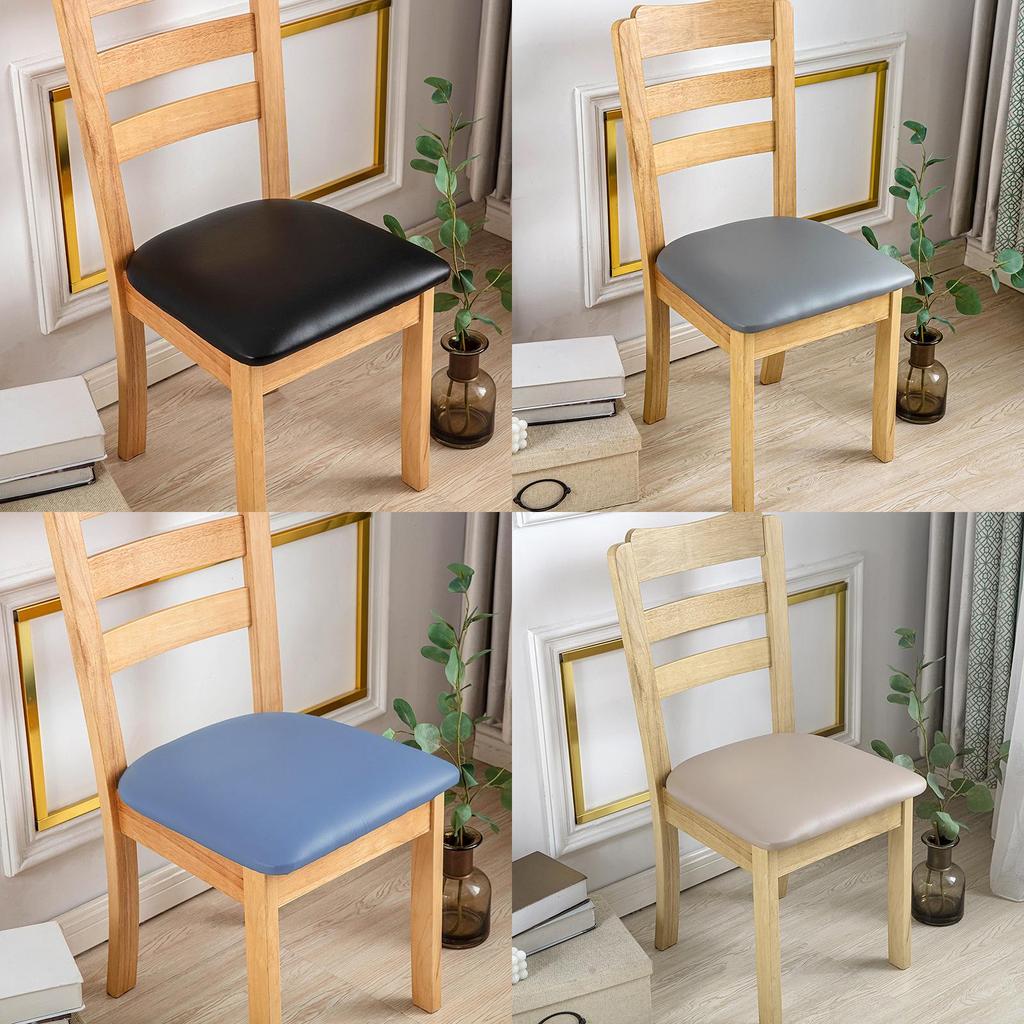 Pu Waterproof Office Chair Cover With Elastic Buckles For Dust Prevention In Modern Home Decor