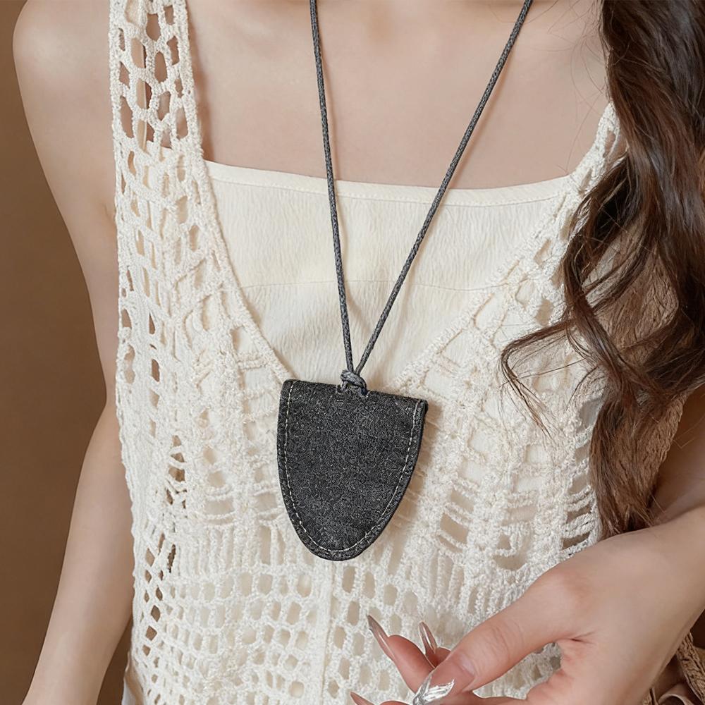 Denim Cloth Design Magnetic Sunglasses Neck Hanging 55cm Sun Glasses Lanyard Reading Glasses Holder Necklace For Men Women