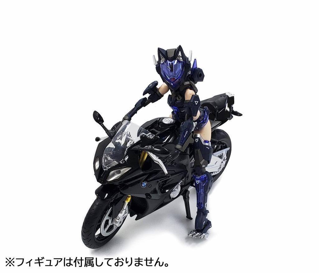 DOYUSHA Diecast Motorcycle 1/12 Scale BMW S1000 RR Black Finished Product