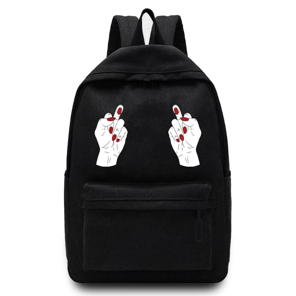 Women Shoulders School Bag Canvas Unisex Backpacks Sport Bag Chest Pattern Printed Casual Backpack Designer Laptop Backpack
