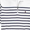 Polo Ralph Lauren Ss23 Gestreiftes Print-Logo Gestickt Halber Reißverschluss Pullover Sweatshirt Herren sweatshirt Mehrfarbig MNPOKNI16822733-100