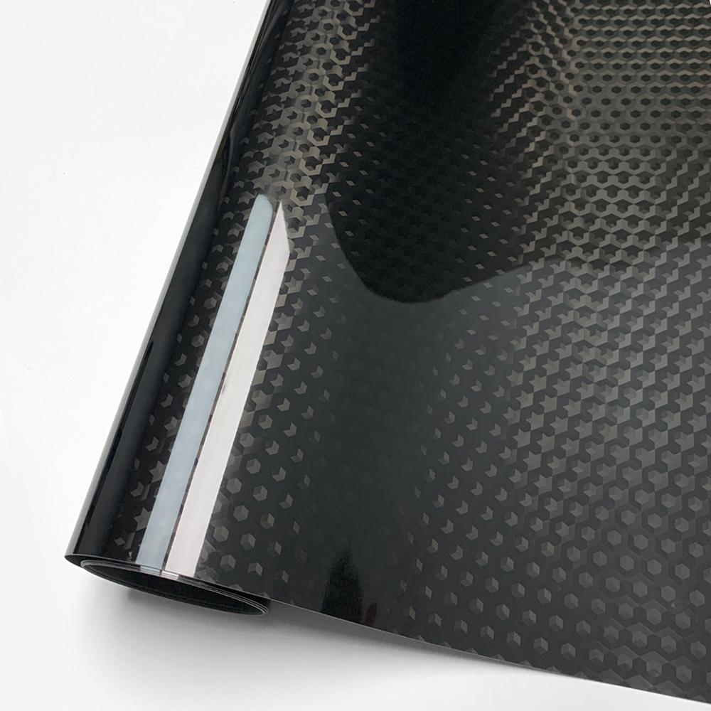 

Carbon Fiber Motorcycle Helmet Vinyls Nano TPF Glossy Black Wrap Car Film Cover Vinyl for Motorcycle Stickers Auto Accessories 10cmx150cm