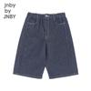 JNBY Kids' Straight-Leg Denim Bermuda Shorts