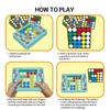 Intelligent Finger Rolling Ball Game Party Challenge Tabletop Game  Parent-child Interactive Toy