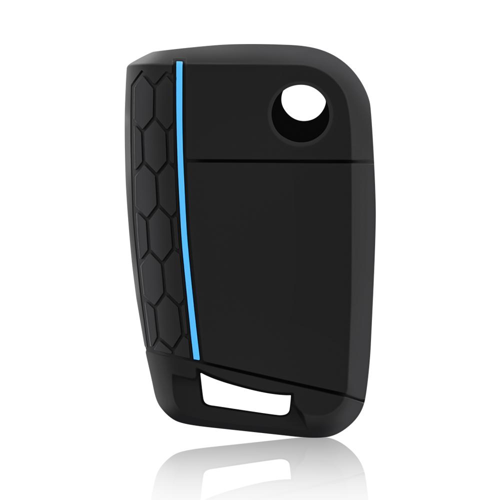 For Vw Golf 7 Gti Polo T-Cross T-Roc Touran Tiguan Skoda Octavia Rapid Kodiaq Fabia Seat Ibiza Leon Ateca Arona Key Case Cover