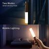 Xiaomi 1 Stück Intelligentes Induktionsnachtlicht für den menschlichen Körper, wiederaufladbare LED-Wandleuchte für Flurschränke, Induktionswand für Haushaltstoiletten