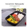WS 1000ml Rectangular Disposable Takeout Containers with Lids
