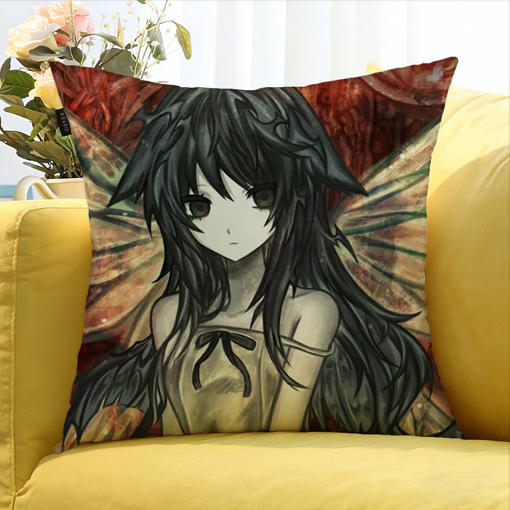 Classic Horror Game Saya No Uta New Various Sizes Square Pillow Case For Car Home Bedchamber Decor