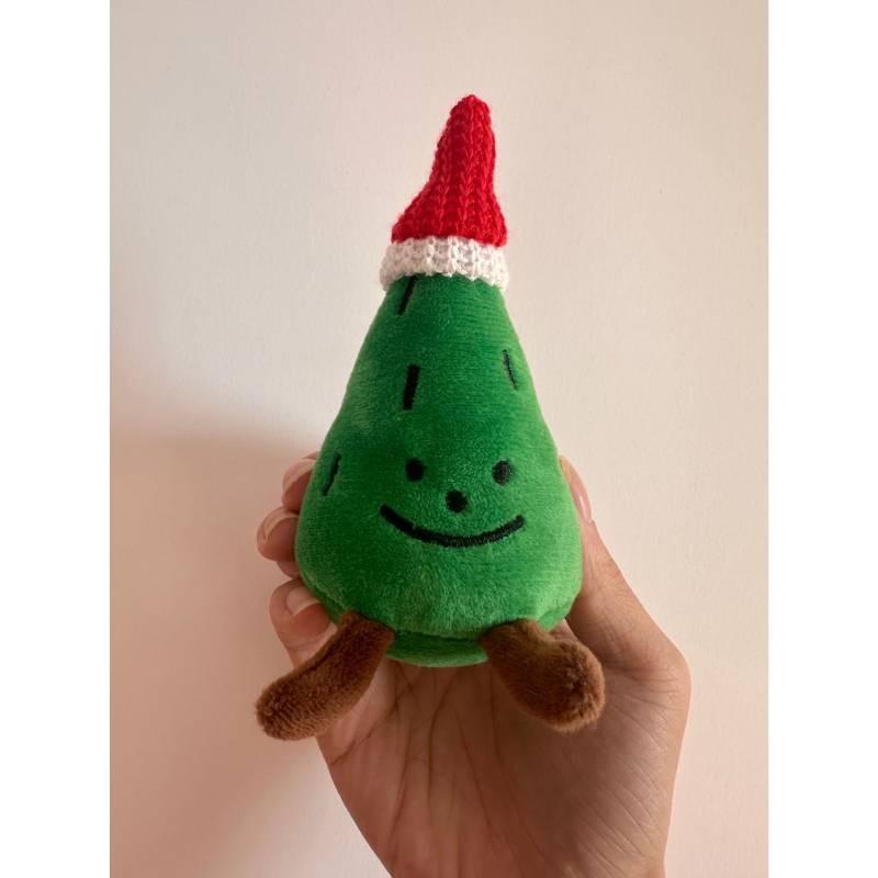 Tree Christmas Keychain Cute Decorative Plush Toy Pendant Doll Gift Decoration