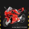 1:12 Scale 1199 V4S Motorcycle Model Toys Alloy Diecast Sound Light Shock Absorption Rubber Tires Motorbike Models for Kid Adult