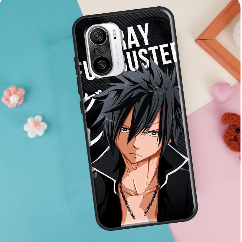 Natsu Erza Fairy Tail Case For POCO F3 F1 F2 M3 M4 X4 Pro GT X3 Pro Cover For Xiaomi Mi 11 Lite 12 X Mi 11T Pro