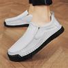 High Quality Men's Casual Leather Soft Bottom Shoes Comfy Big Size 39-48 Business Classic Business Shoes Flat Designer Loafers
