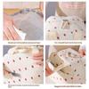 1pcs Portable Thermal Lunch Box Bag Floral Corduroy Lunch Bag Printed Food Handbags Waterproof Office Cooler Ice Insulated Case