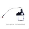 Piezo Contact Microphone Pickup with Cable Audio Jack Transducer Portable for Ukulele
