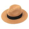 Yunibeosyeolkemiseuteuli Black-Metal Summer Beige Fedora