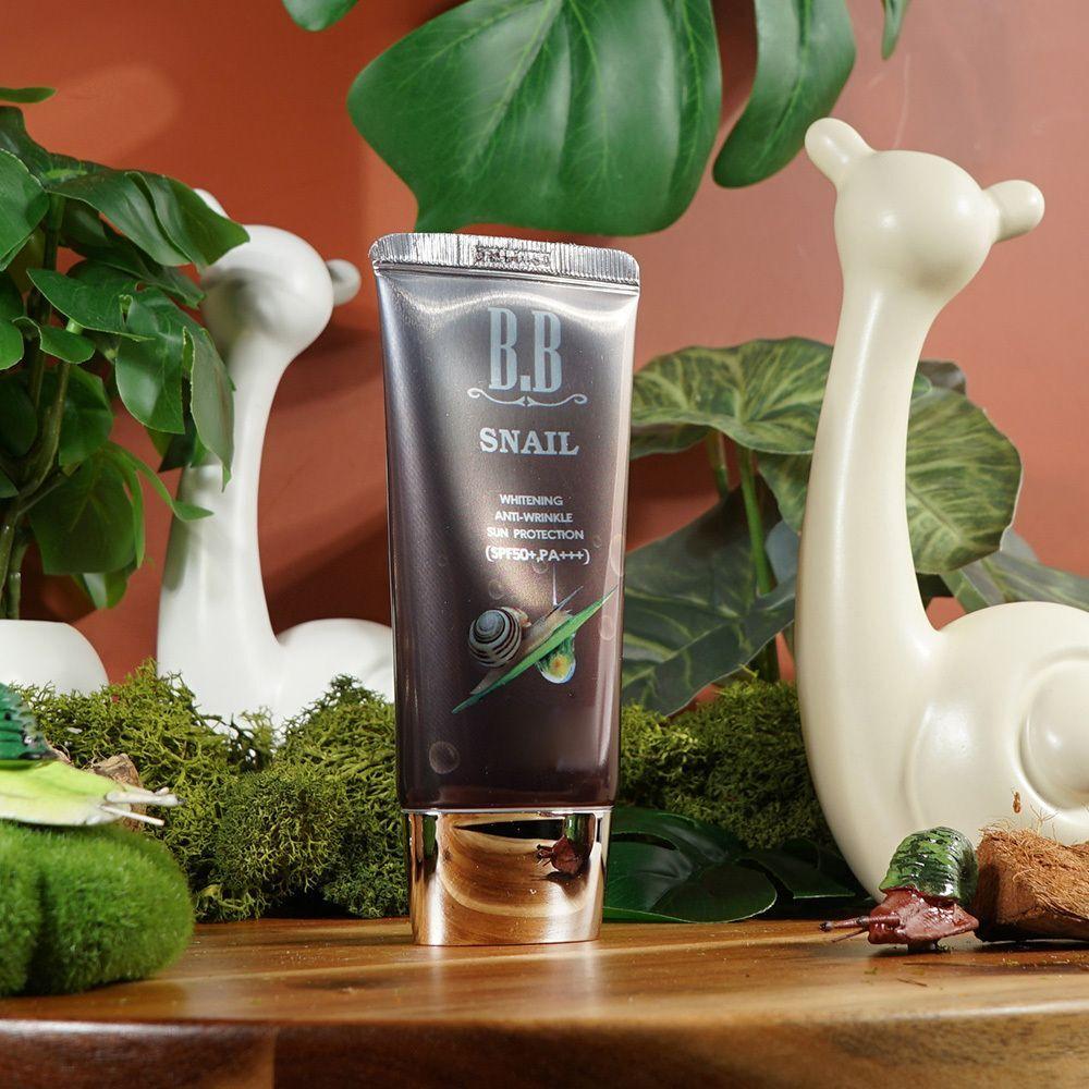 Color Capsule UGBQNZLY Plant-Based Skin Protection BB Cream 50ml Snail
