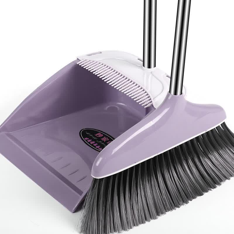 Multi-functional Broom and Dustpan Set