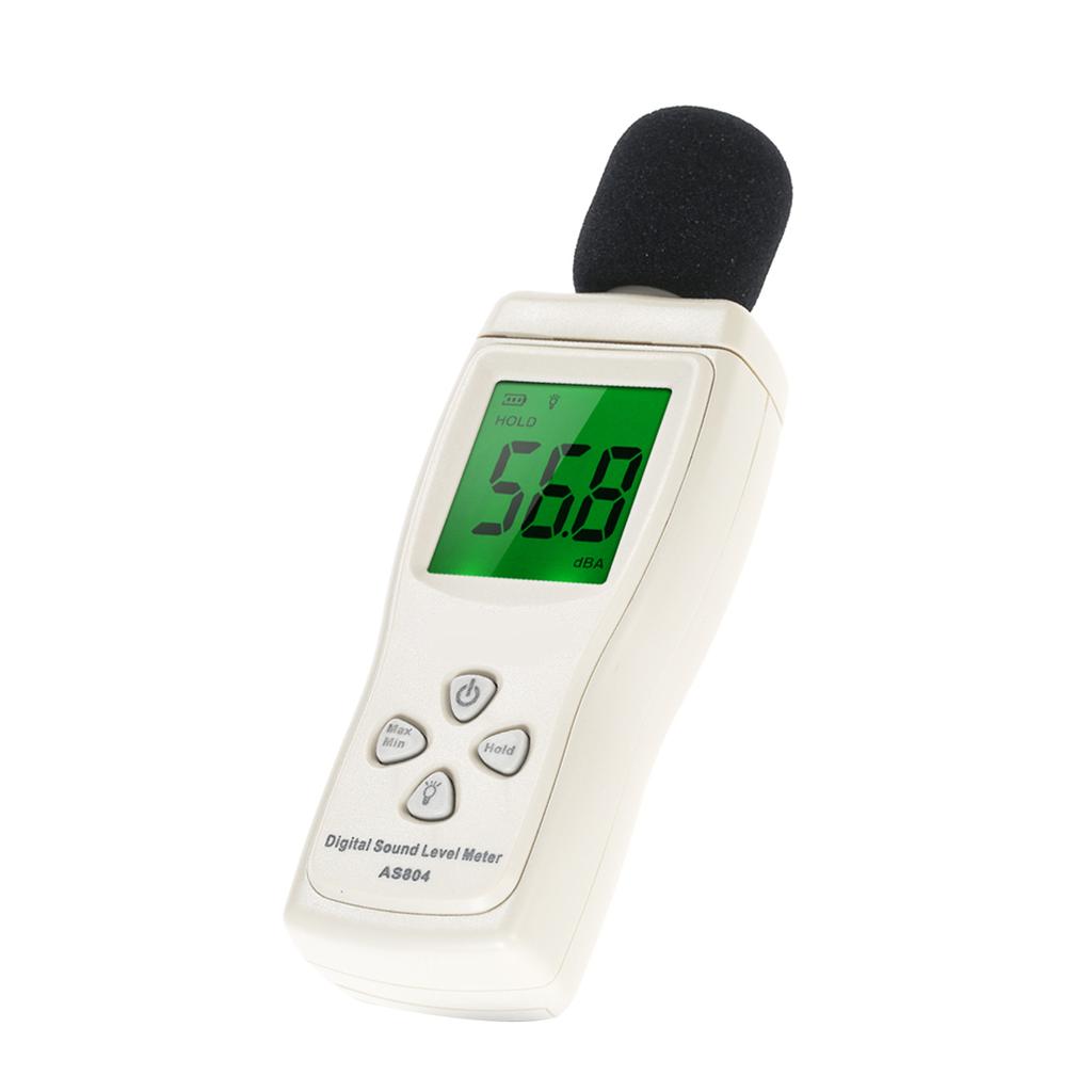 Mini Noise Meter 30dB To 130dBA LCD Backlight Display Portable Digital Sound Level Meter for Noise Measurement