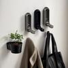 Foldable Alloy Wall Hook for Hanging Coat Towels Bags In Campers Bathroom Kitchen Home Office Space Saving Designs