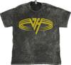 Van Halen Logo T-Shirt 70s Mineral Rock Band Vintage Washed T-Shirt