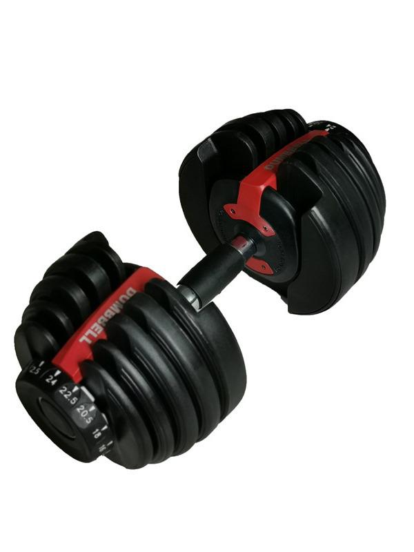 552 Adjustable Dumbbell: Quick 3-Second Adjustment from 2.5-24 Kg for Home Fitness