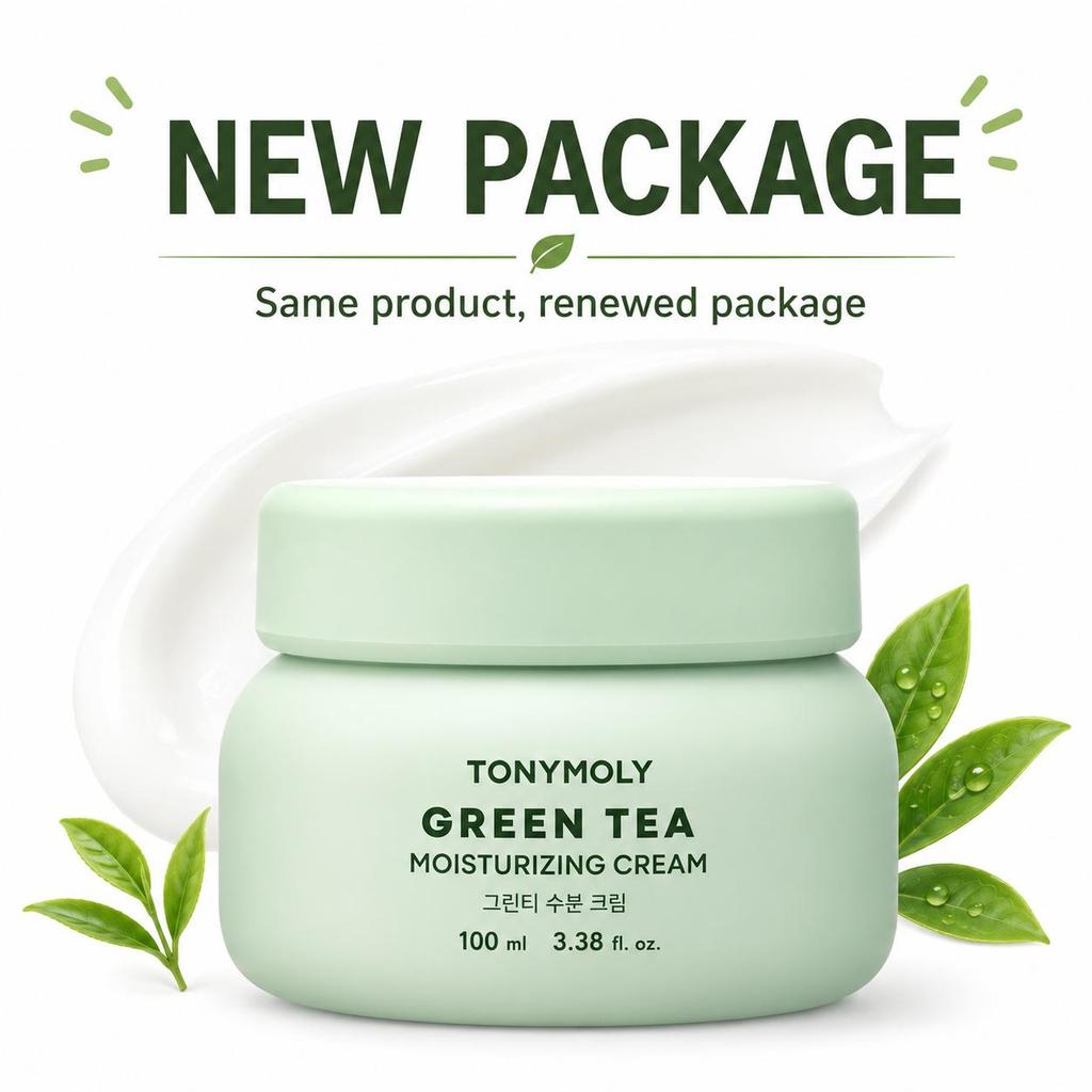 TONYMOLY Green Tea Moisturizing Cream 100ml
