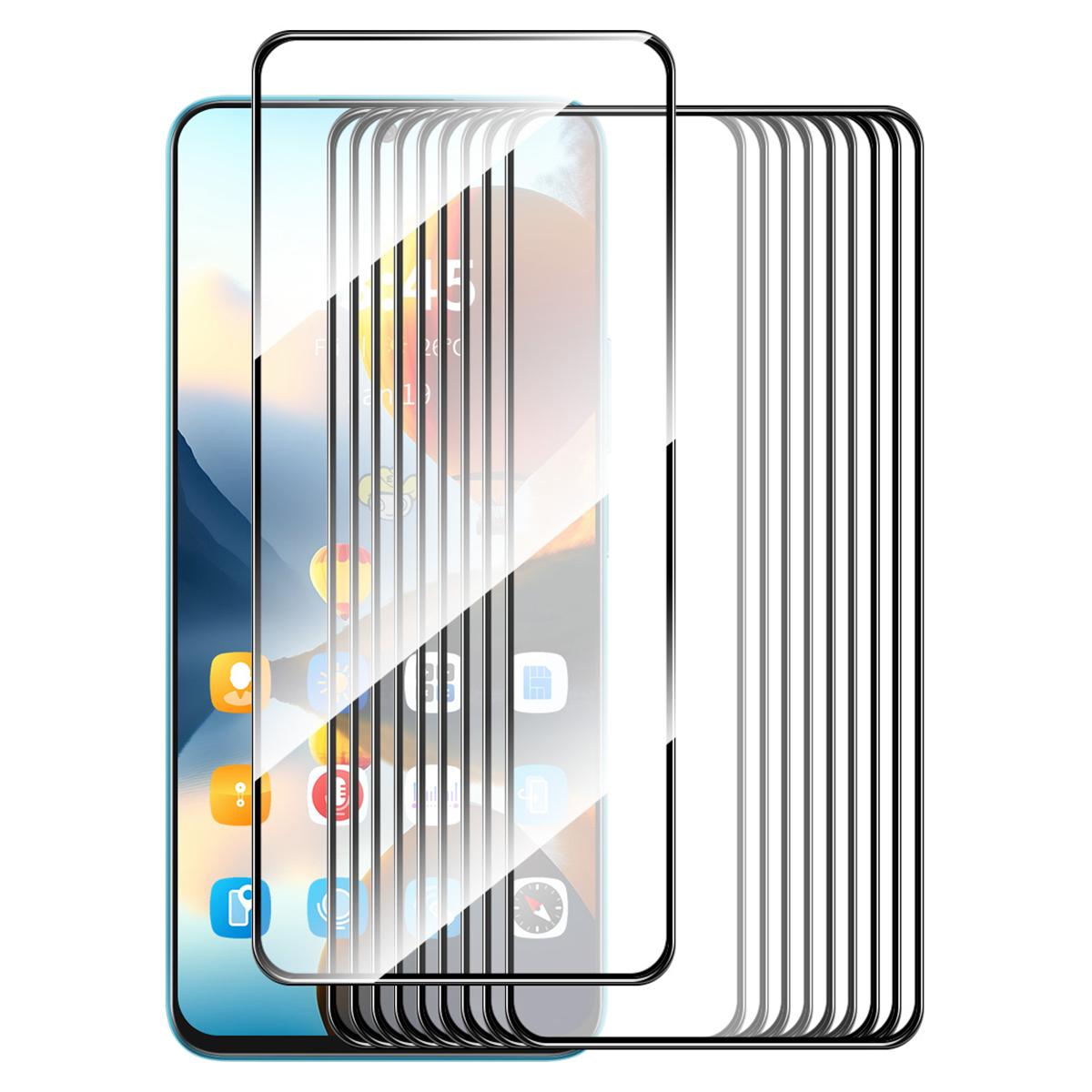 

ENKAY HAT PRINCE 10Pcs for Nothing Phone (2a) Plus/Phone (2a) Screen Protector 0.26mm Silk Printing Full Glue Film As Shown A