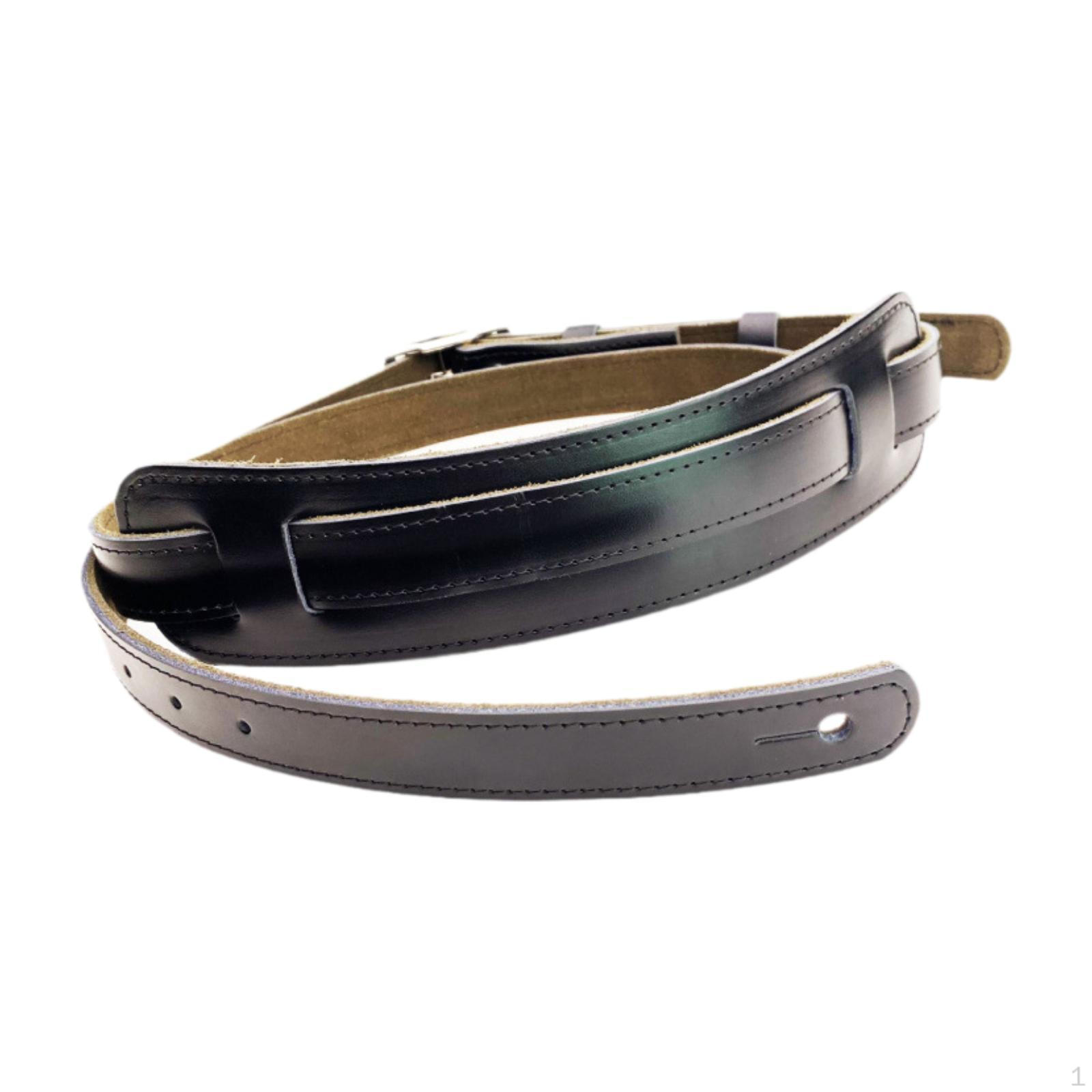 

Гитарный ремень, регулируемый аксессуар, замена (Длина 111-150см) плечо чёрный