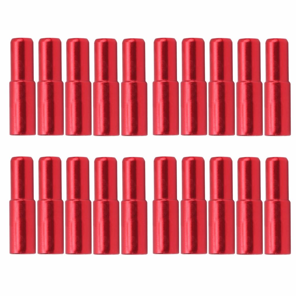 20PCS Ultra Lightweight Bike Cable End Caps Brake Cable Housing Ends  for Mountain Bike
