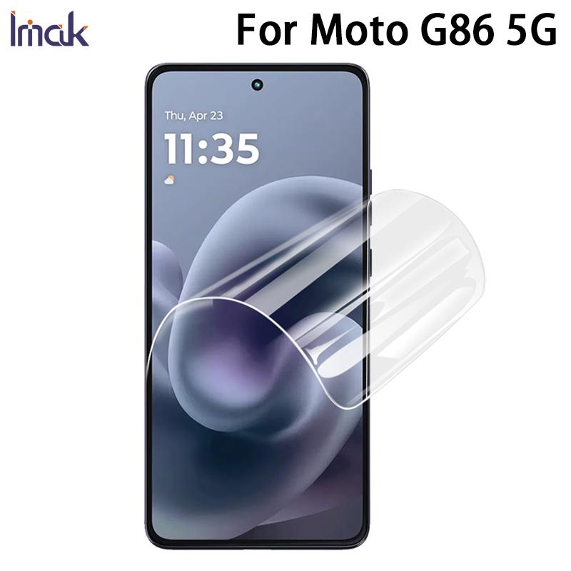 For Moto G86 Power 5G Glass IMAK Hydrogel Film 4th Generation Full Coverage Screen Protector