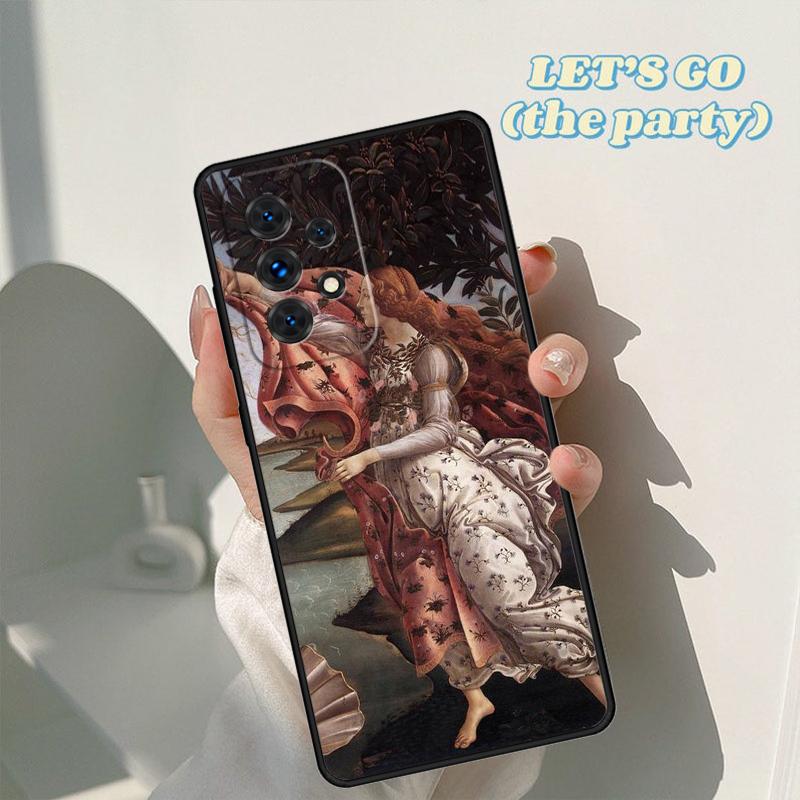 Sandro botticelli Renaissance art phone case For Samsung A42 A31 A40 A51 A71 A32 A80 A91 A52 A72 A20e A21S A50 A70 A11 A12 Cover