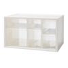Iseto Medicine Case White Width 28.0 Depth 20.0 Height 16.0 Cm Made Japan Large Capacity Storage Small Item Prescription Over-the-counter Divided