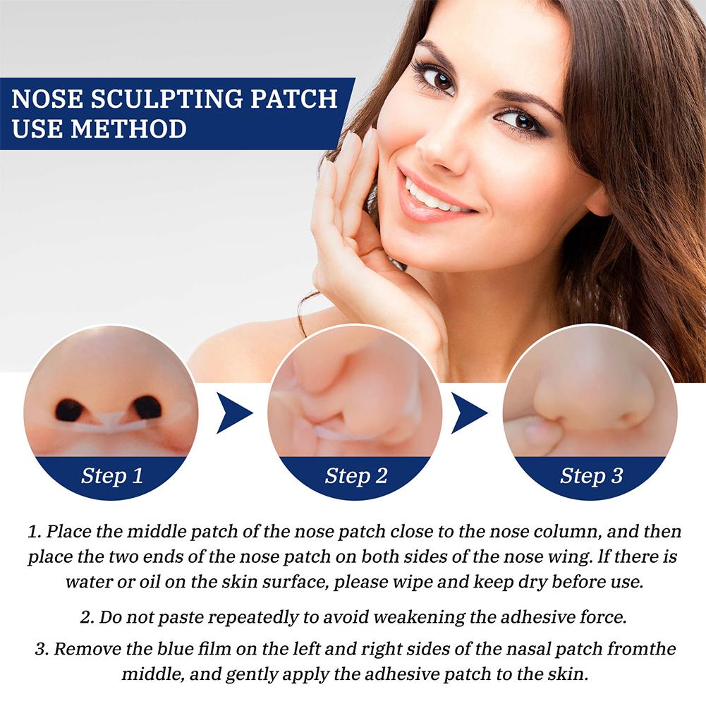 Nose Shrinking Patch Invisible Beauty Makeup Stickers Special Narrow Nose Strips Sticker Face Care Tool Nose Shaper Lifting