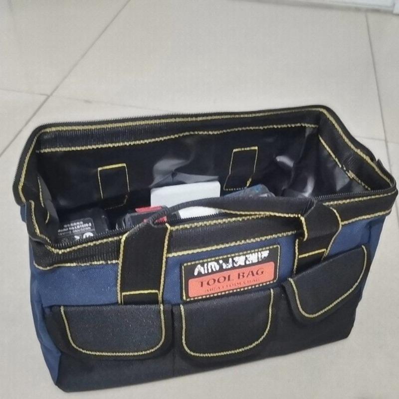 Multi-Functional Tool Bag – Thickened Oxford Cloth, Large Capacity Wear-Resistant Storage for Electrician & Carpenter
