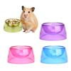 Transparent Hamster Water Bowl Bite Resistant Hamster Food Basin New Pet Feeding Bowl Home
