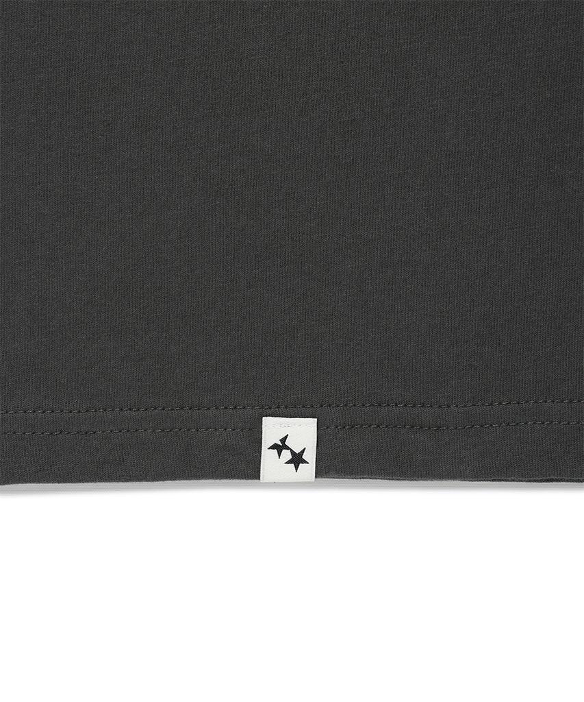 CAVISH Star Seller Logo Ss Tee Charcoal(Cv2Gmut527A)