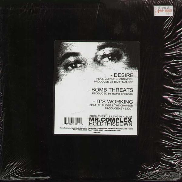 

12inch Record MR. COMPLEX - Desire CSR9986 CoRecords 2002 US Rap & Hip-Hop/R&B Used
